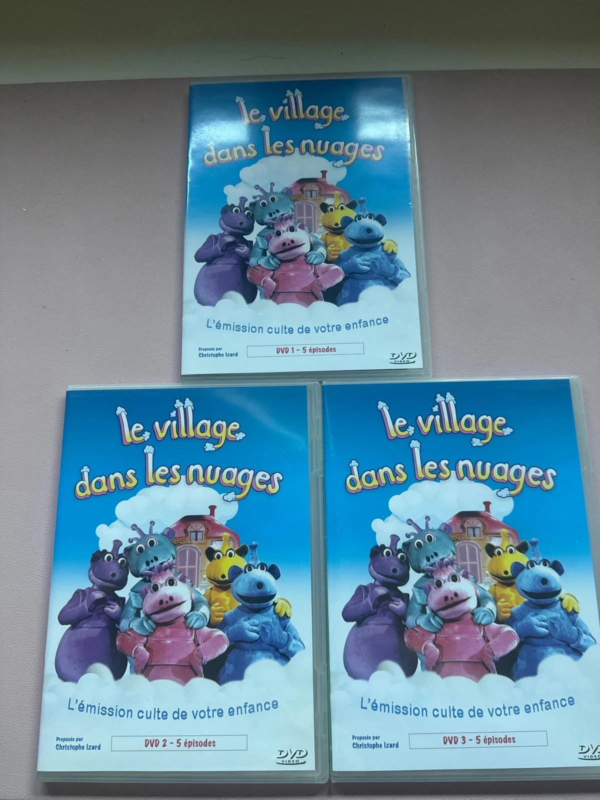 Lot de 3 DVD – Le Village dans les Nuages